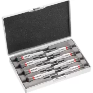 Facom Micro Tech 8 Piece Precision Slotted and Phillips Screwdriver Set