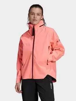 adidas Terrex Ct Myshelter Rain.rdy Jacket, Black, Size 2Xs, Women