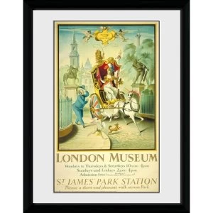 Transport For London London Museum 12" x 16" Framed Collector Print