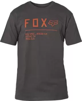 FOX Non Stop Premium T-Shirt, black-orange Size M black-orange, Size M