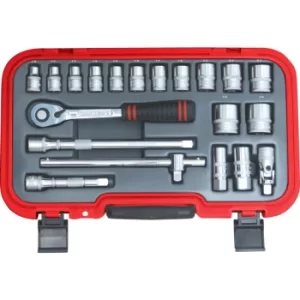 Metric Socket Set 20PC 1/2" Sq Dr