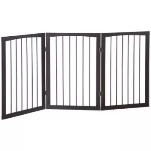 Folding Pet Gate Dog Fence Child Safety Indoor Durable Free Standing