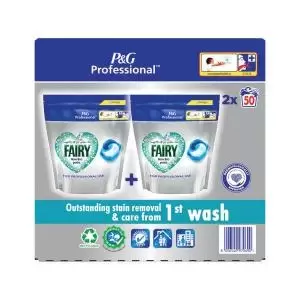 Fairy Professional Laundry Liquipods Non-Biological 2x50 pods Pack of