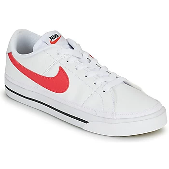 Nike COURT LEGACY womens Shoes Trainers in White,5,5.5