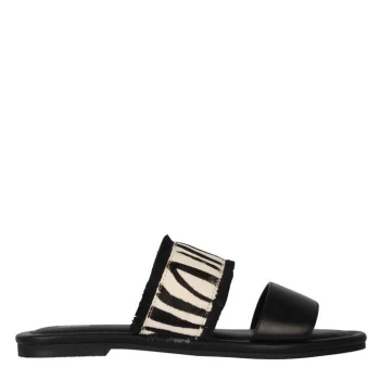 Biba X Sandals - Black/Zebra