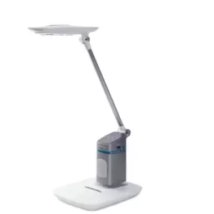 Cristal Oreon LED Desk lamp 10W cct usb Silver