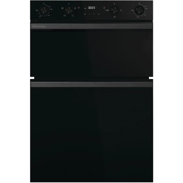 Hisense Hi6 BID914221CDBG Built In Electric Double Oven - Black - A/A Rated