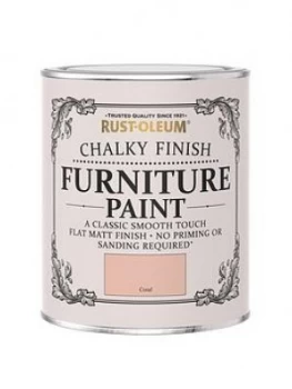 Rust-Oleum Rust-Oleum Chalky Furniture Paint Coral 750Ml