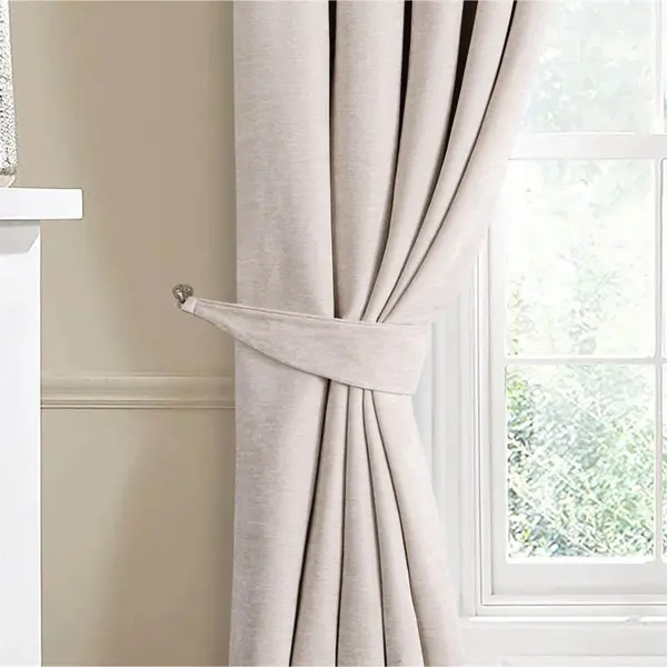 Home Curtains Camden Crushed Chenille Tie Backs Decorative Accessories One Size Beige 76383104000