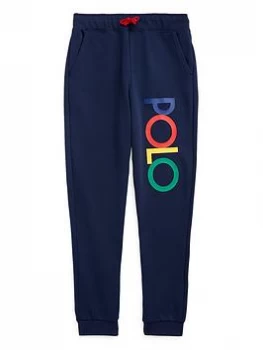 Ralph Lauren Boys Polo Joggers - Navy, Size 2 Years