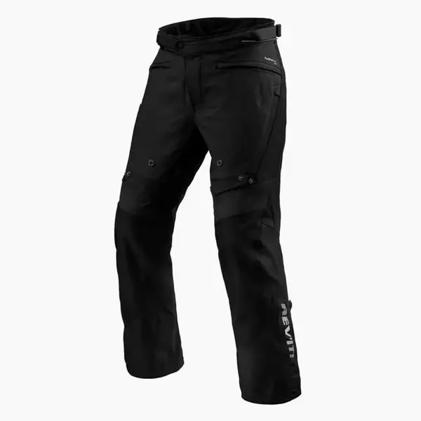 REV'IT! Pants Horizon 3 H2O Black Short Motorcycle Pants Size S