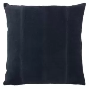 Furn Jagger Geometric Design Curdory Cushion Cover (One Size) (Navy)