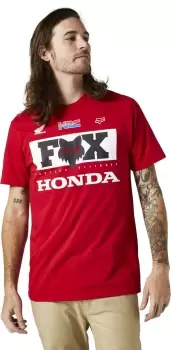 FOX Honda SS Premium T-Shirt, red Size M red, Size M