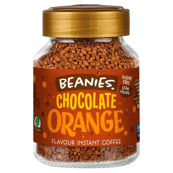 Beanies Chocolate Orange Instant Coffee 50g