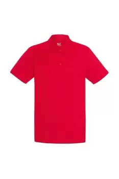 Short Sleeve Moisture Wicking Performance Polo Shirt