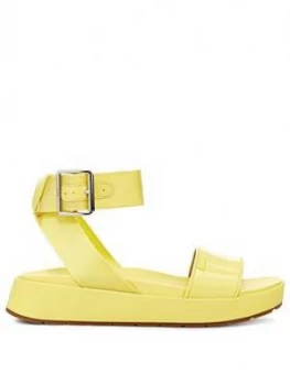 Ugg Lennox Flat Sandal - Yellow