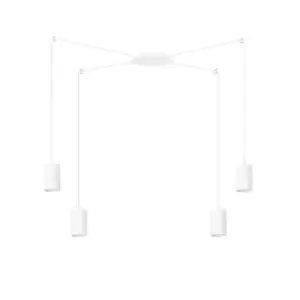 Emibig Traker White Cluster Pendant Ceiling Light 4x GU10