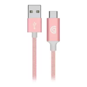 Griffin USB-C to USB-A Premium Durable Cable 1.8M / 6ft Rose Gold