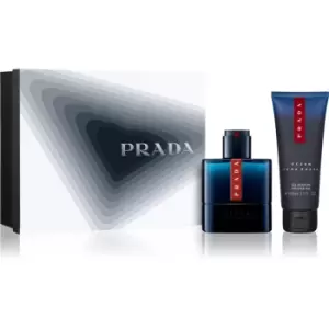 Prada Luna Rossa Ocean Gift Set 50ml Eau de Toilette + 100ml Shower Gel