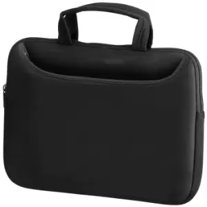 Quadra Neoprene Tablet/Laptop Shuttle Travel Bag (S) (Black)