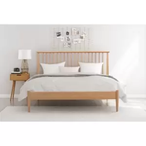 Flintshire Grosvenor 4ft 6 Double Solid Oak Bed Frame