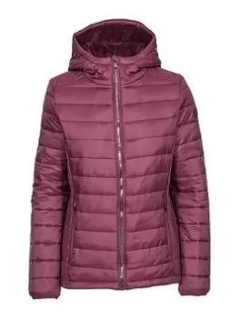 Trespass Valerie Jacket - Burgundy Size XL Women