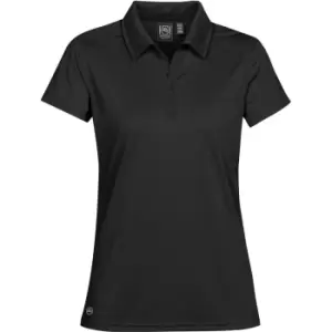 Stormtech Womens/Ladies Eclipse H2X-Dry Pique Polo (M) (Black)