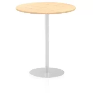 Italia Poseur Table Round 1000 Top 1145 High Maple