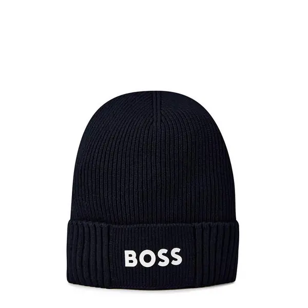 Boss Asic X Beanie - Blue Mens