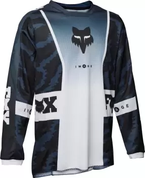 FOX 180 Nuklr Youth Motocross Jersey, blue, Size XL, blue, Size XL