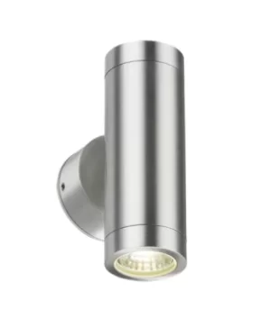 KnightsBridge 230V IP65 2x4W LED Up/Down Wall Light