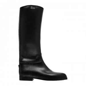 Shires Mens Long Rubber Riding Boots - Black