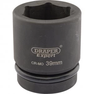 Draper Expert 1" Drive Hexagon Impact Socket Metric 1" 39mm