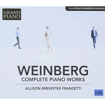 Allison Brewster Franzetti - Weinberg: Complete Piano Music CD