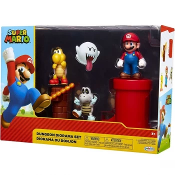 Dungeon Diorama (World Of Nintendo Super Mario) Figure Set