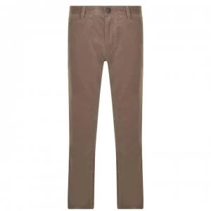 DKNY Pocket Corduroy Trousers - Vaguero Taupe