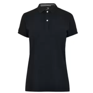 Superdry Pique Polo Shirt Womens - Black