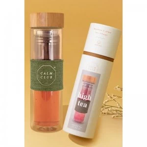 Calm Club High Tea Bamboo and Glass Tea Infuser