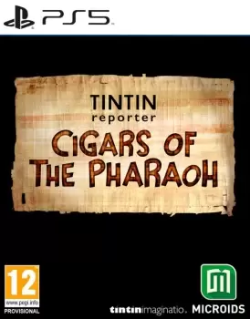 Tintin Reporter Cigars of the Pharaoh Limited Edition PS5 Game