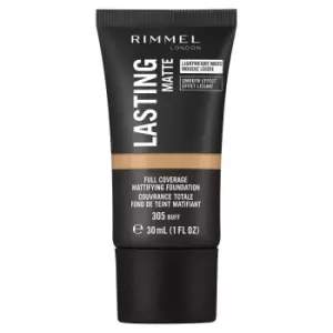 Rimmel London Lasting Matte Foundation 30ml (Various Shades) - 305 Buff