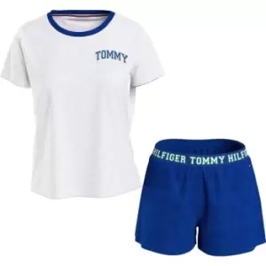 Tommy Hilfiger Short Sleeve Pyjama Set - Grey