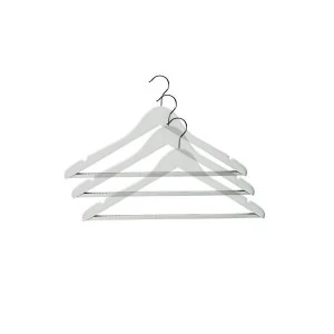 Robert Dyas Wooden Suit Hangers - 3 Pack