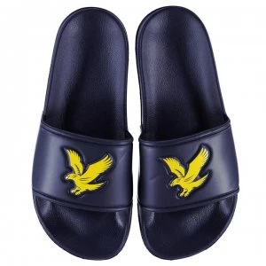 Lyle and Scott Eagle Sliders - Navy 622