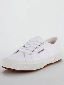 SUPERGA 2750 Cotu Classic Plimsoll, White, Size 3, Women