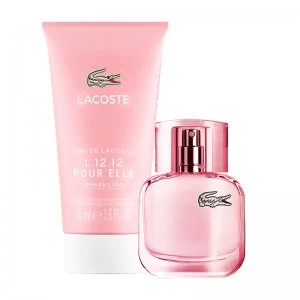 Lacoste L.12.12 Pour Elle Sparkling Gift Set 90ml