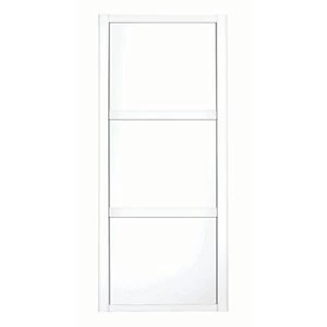 Spacepro 3 Panel Shaker White Frame White Door - 610mm