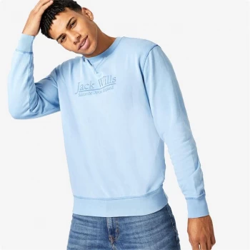 Jack Wills Gotherington Crew Neck Sweatshirt - Blue GD