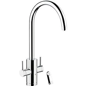 Abode Profile Monobloc 4 in 1 Hot Water & Filter Sink Tap - Chrome