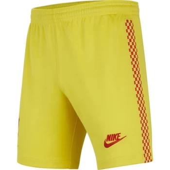 Nike Liverpool Third Shorts 2021 2022 Junior - Yellow