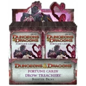 Dungeons And Dragons Fortune Cards Drow Treachery Trading Cards 24 Packs